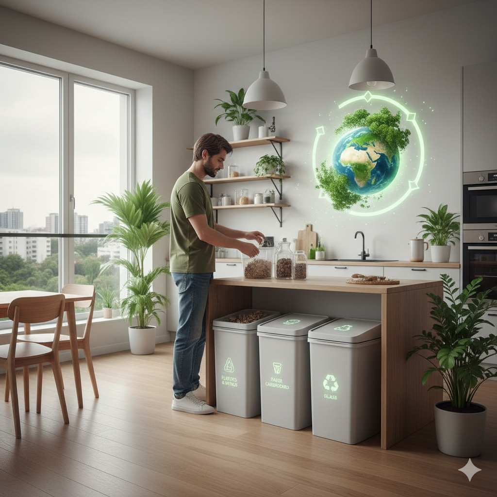 🟢 چگونه تفکیک زباله از مبدأ، زمین را نجات می‌دهد؟